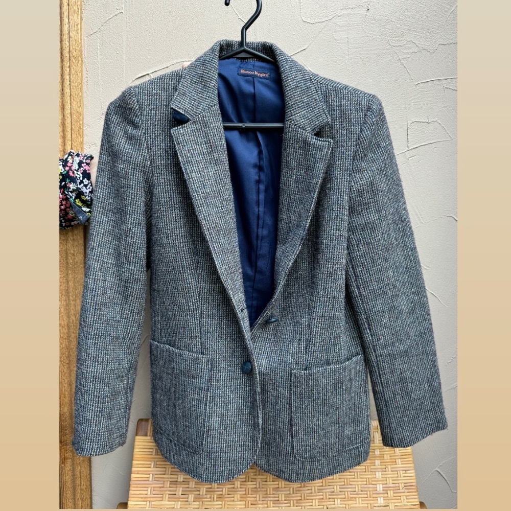 Vintage Bianca Nygard Wool Sports Jacket - fits like size 2